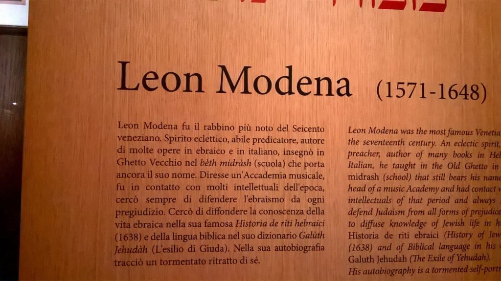 didascalia leon modena